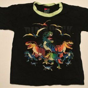 DINO PACK Youth Vibrant Dinosaur SSl Shirt ~ Sz 5/6